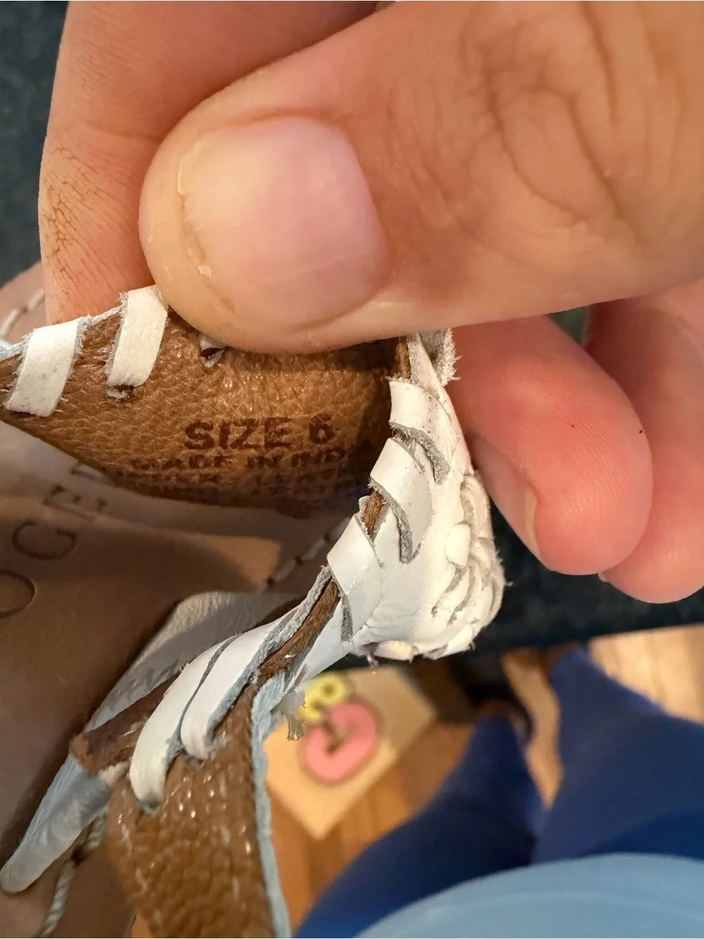 Jack Rogers Toddler White Leather Sandals